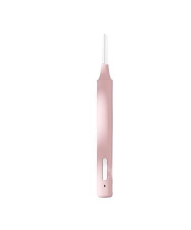 Ear Wax Remover Ear Cleaner with Camera Ear Wax Removal Kit 1080P HD Otoscope with 6 LED Lights Ear Wax Removal Tool for iPhone and Android Smartphones ... (Color : Pink)