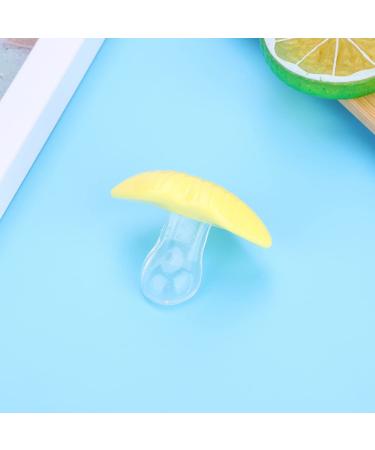 Funny Lips Baby Pacifier - Safe Silicone for 3 Months+ 5 Colors Available (Yellow) | International Shipping - Buy Online on GoSupps.com