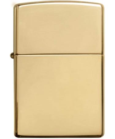 Zippo Brass Pocket Lighters Classic High Polish Brass - Buy Online on GoSupps.com