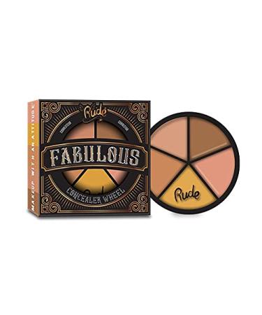 Rude Fabulous Concealer Wheel - Corrector | Full Coverage Concealer Palette - Buy Online on GoSupps.com