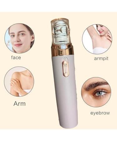 Lumisylk Pro Facial Epilator Pluxyco Ipx5 Silent Waterproof Painless Hair Remover Pluxy Facial Hair Removal for Women Suitable for All Skin Types 1pcs - Buy Online on GoSupps.com