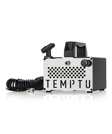 TEMPTU S-One Advanced Airbrush Compressor For Beauty & Full Body Work | Ideal For School, Salon & Workstation Use | Built In psi Regulator, Thermally Protected Motor