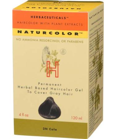 naturcolor Haircolor Hair Dye - Cola, 4 Fl Oz (3N) 3N - Cola 4 Fl Oz (Pack of 1)