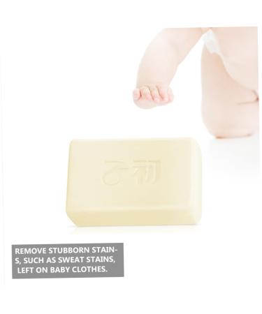 Vaguelly 6 Pcs Infant Laundry Soap - Solid Cleaning Soap for Clothes | Eco-Friendly Laundry Washing Soap - Pack of 1 - Buy Online on GoSupps.com