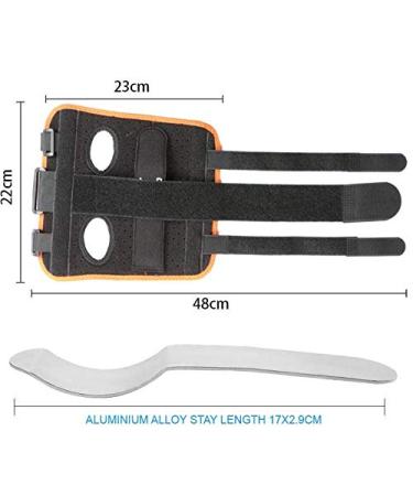 2023 Universal Wrist Brace for Men Women & Kids - Breathable Arm Support Splint for Bowling Arthritis Tendonitis & Athletic Pain - Includes Ice Cloth Bag - Buy Online on GoSupps.com