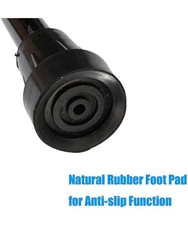 Crutches Adult Bracelet Crutch Forearm Crutches Balanced Mobility Aid Retractable and Adjustable Folding Cane for Elderly Disabled Walking Stick Shock Absorber 1 Pair powerfully - Buy Online on GoSupps.com