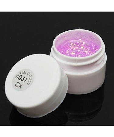 Kingduo 1 Pot 36 Colours Glitter UV Gel Builder Nail Art Polish-4 - Buy Online on GoSupps.com