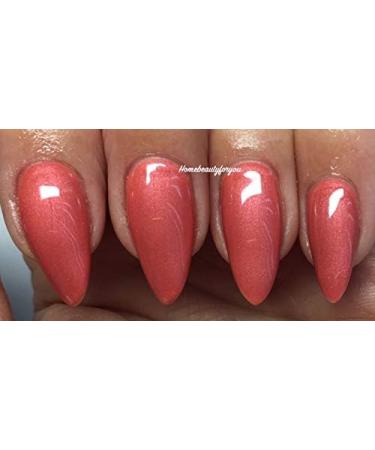 Bluesky GEL POLISH CORAL REEF SALMON PINK SHIMMER COLOR Nail CS32 UV LED Soak Off 10ml - Buy Online on GoSupps.com
