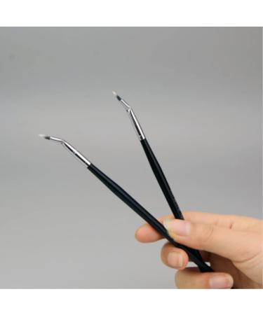 2 Pcs Eyelash Brush Set | Professional Mascara Fan & Comb - Curved Applicators for Flawless Makeup - Buy Online on GoSupps.com