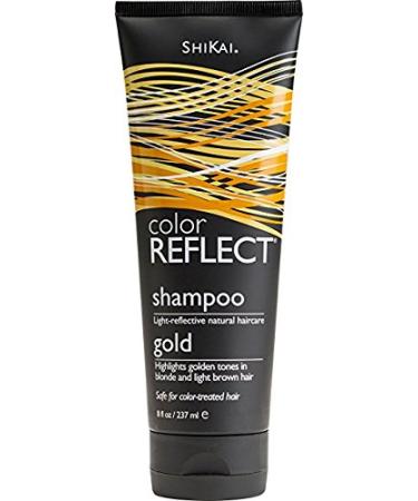 Shikai Color Reflect Gold Hair Shampoo, 8 Oz