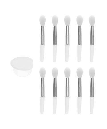 FRCOLOR Silicone Lip Brush Set - 4 Pcs Exfoliating Lip Scrub & Balm Applicator - White Lip Gloss Makeup Tools for Travel - Buy Online on GoSupps.com