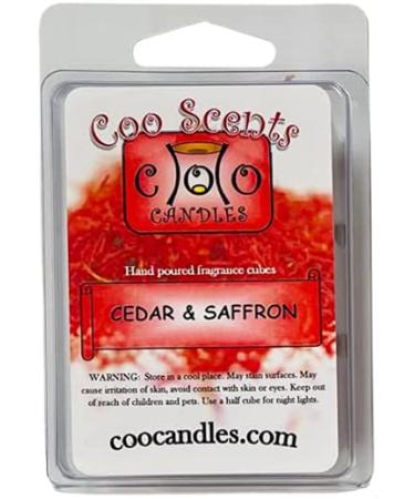 Soy Blend Candle Wax Bar Melts - 6 Pack Fall/Autumn Woodsy Masculine Scents: Cedarwood, Black Spice, Sandalwood, Teakwood & Saffron - Buy Online on GoSupps.com