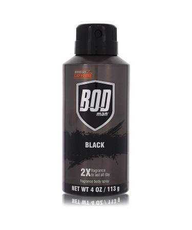 Bod Man Black Cologne By Parfums De Coeur Body Spray 4 oz