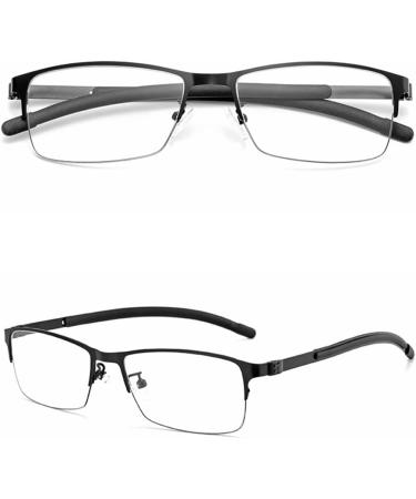 Shop Riccie Photochrome Presbyopia Glasses for Men - Metal Neck Frame Aspherical Resin Diopter +0.25 to +3.0 - International Shipping Available - Buy Online on GoSupps.com