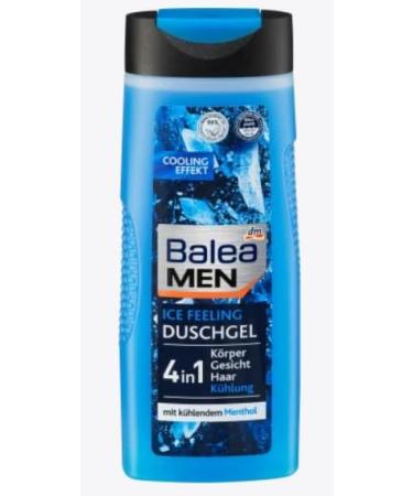 Letrino Balea Men Ice Feeling Shower Gel 4 in 1 Body and Face 300 ml