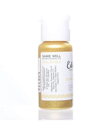 Sweet Sticks Edible Art Decorative Paint - Sunkissed Gold 15ml - Buy Online on GoSupps.com