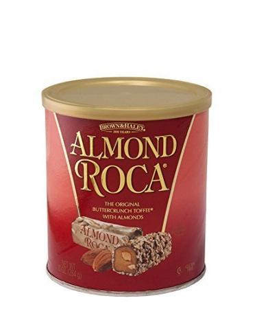 Almond Roca Buttercrunch Toffee with Almonds, 10 oz by Almond Roca 10 Ounce (Pack of 1)