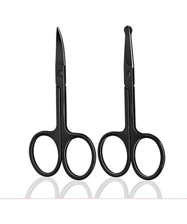 JD Craft Stainless Steel Makeup Scissors - Portable Nose Hair & Eyebrow Trimmer | Beauty Tools (Color: A) - International Shipping Available - Buy Online on GoSupps.com