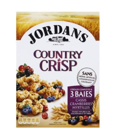 Jordans Whole Grain & 3 Berries - 550g Box