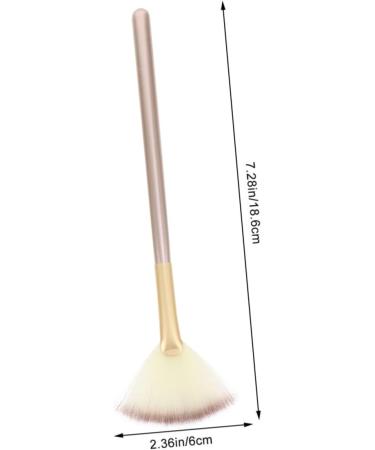 Beaupretty 4 Sets Makeup Brush Make up Fan Face Tools Makeup Blush Highlighter Applicator Highlighter Makeup Brush Makeup Tools The Face Setting Powder Woman Wooden Handle - Buy Online on GoSupps.com