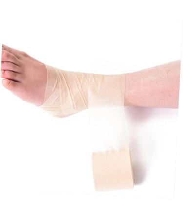 Hemoton 4 Rolls Sports Bandage Exercise Handles Soccer Tape Football Wristbands Pre Wrap - Skin Color - 6.5x6.5x6cm - Foam Underwrap Tape for Hair & Athletic Use - Fitness Skin Film - Buy Online on GoSupps.com