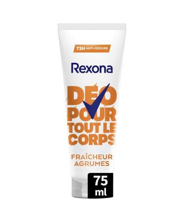 Rexona Fresh Citrus Cream Whole Body Deodorant 75ml