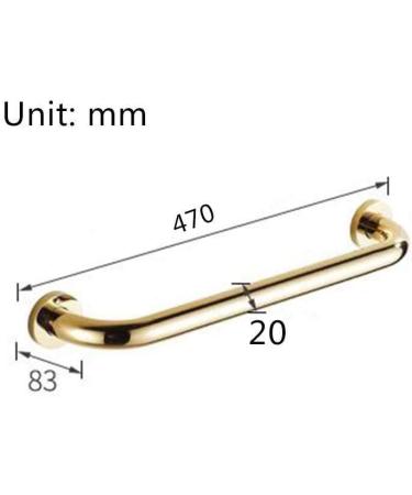 Bathroom Grab Bar Safety Support Rail Barrier-free bathroom gold antique black ancient bathtub bathroom toilet Non-slip Grab Bar Bat - Buy Online on GoSupps.com