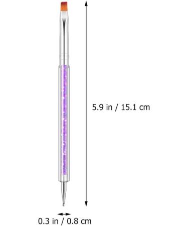 FRCOLOR 3d Nail Gel Sets Nail Pen polly gel nail gel 3d gel Wear- resistant nail painting kits Portable Nail Household Nail Household Dotting abs suite 2- Way Dotting Pens - Buy Online on GoSupps.com
