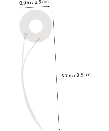 Beavorty 2pcs Utensils Hair Curling Iron Rollers Hair Curlers Appliance Repair Ceramic Coil Mechanic Tools Hair Waver Hairdressing Ceramic Coil Ceramic Coil Replacement Hot Rings 9.5X2.5CM White - Buy Online on GoSupps.com