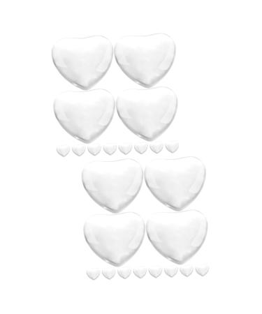 Beavorty 60 pcs Nail glass color card nail tips practice board nail color display nail color chart beads false nail display tips nail varnish color chart clear glass manicure nail frame