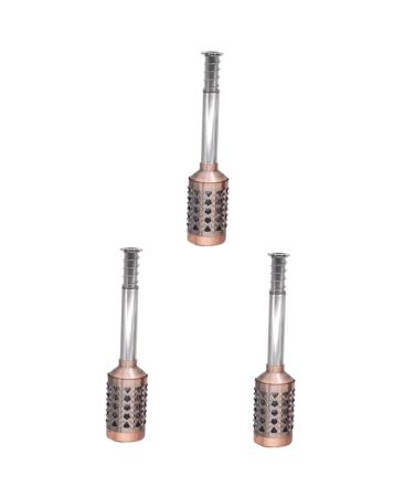 Healvian 3st Face massage roller hot moxibus waltz Neck massage device Muscle massage roller Face massage roller Moxibusstaufstauf Moxa burner Pure copper scroll wheel Moxibustion Device