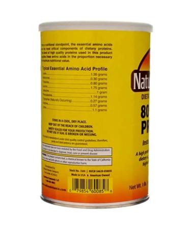 1lb Soy Isolate Protein Powder - 80% Isolate for Muscle Building - Buy Online on GoSupps.com