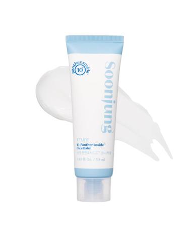 ETUDE SoonJung 10-Panthensoside Cica Balm Face Moisturizer Soothing Calming Facial Care for Sensitive and Dry Skin Centella Asiatica Panthenol Madecassoside Korean Skin Care Beauty (1.69 Fl Oz)