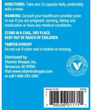 Vitamin B12 500mcg Once Daily Supplement by The Vitamin Shoppe - 300 Capsules, Gluten and Dairy Free - Buy Online on GoSupps.com