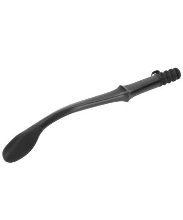 Toilet aids for wiping 15.7 "Long comfort wiper handles output handle long handle comfort help holder toilet paper toilet paper toilet aid self-riot help (black)