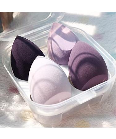 Powder puff 4-piece makeup puff beauty blender set silky feminine makeup foundation sponge puff beauty tool Face powder puff (Size : Bottle Lightblue) - Buy Online on GoSupps.com