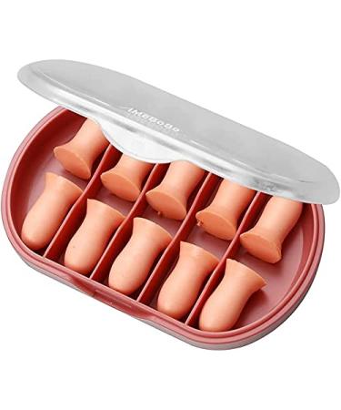 XXN Universal Ear Plugs 60 Pairs Anti-Noise Plugs with Storage Box Super Sound Insulation for Sleeping Working and Studying