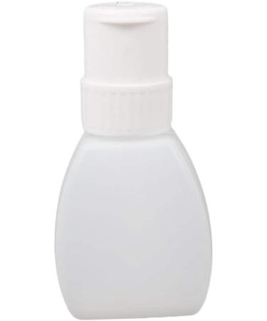 3 set Plastic Empty Nail Polish Remover Pump Dispenser Acetone Push Down Bottle Oblate White 3 set White Oblate  - Buy Online on GoSupps.com