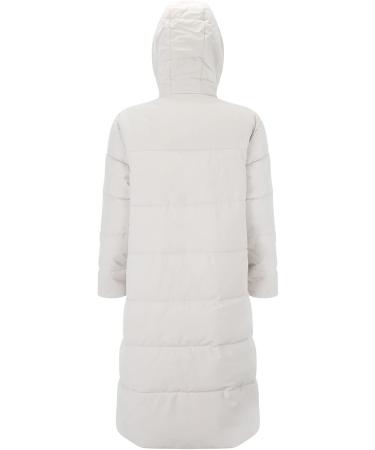 Hehiy Women's Winter Fashion Duffle Coat with Faux Fur Collar | Stylish & Warm Waterproof Winter Parka - Buy Online on GoSupps.com