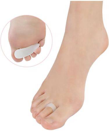 Sivono Hammer Toe Cushions - 6 Pairs Soft & Washable Comfort for Claw Toes Corns & Arthritis Relief (White) - Buy Online on GoSupps.com