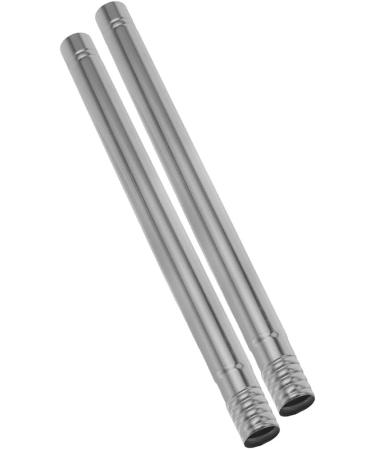 Uonlytech Stainless Steel Broomstar Replacement - 2 Pieces 25mm Threaded Broomstick Rods for International Shipping - Buy Online on GoSupps.com