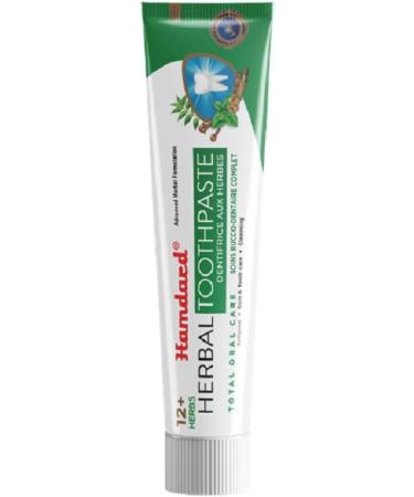 Hamdard Miswak Herbal & Paan Total Oral Care Toothpaste 200g / 7.05Oz Each | Herbal Ayurvedic Toothpaste with Paan Flavor | Fluoride-Free | Gum Care Fresh Breath & Natural Oral Hygiene - Buy Online on GoSupps.com