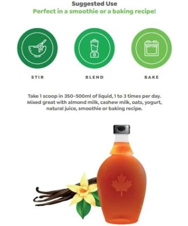 Raw Nutritional Vegan Pro Organic Plant Based Protein Powder | No Artificial Sweeteners | Non-GMO | Gluten-free | 20g Pea Protein Per Serving | 2LB (Maple Vanilla) Maple Vanilla 908.00 g (Pack of 1) - Buy Online on GoSupps.com