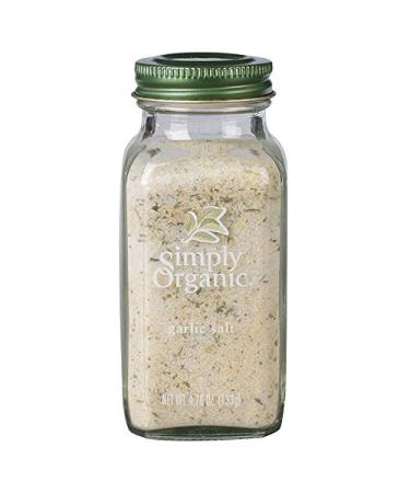 Simply Organic Garlic Salt 4.70 oz (133 g)