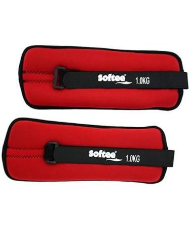  Softee Equipment Softee 24104.003 Unisex Adult Wrist Guard Set 1 kg Red - Buy Online on GoSupps.com