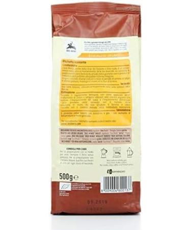 Alce Nero 2 ALCE BLACK ORZE FOR MOKA TOSTED AND ORGANIC MACINATED 500g - Buy Online on GoSupps.com