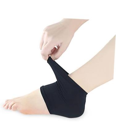 FOMIYES Black Sock Heel Sock Black Heel Stockinette Heel Protectors for High Heel Shoes Heel Moisturizing Socks for Heels High Heel Protectors Moisturizing Socks Heel Sleeves Insole Spa - Buy Online on GoSupps.com