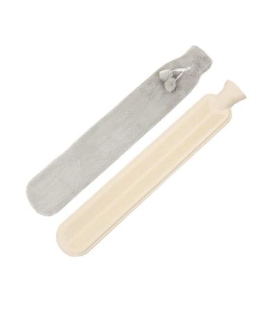 MYAMIA 52cm Long Hot Water Bags with Handbag Cover 1L Large Rubber Hot Water Bags Waist Neck Portable Warm Bag E