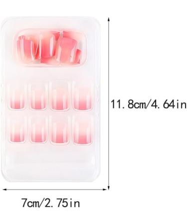 dijiusidy False Nail Perfect Matching Simple to Wear Fingernail Full Coverage Press Type Strong Viscosity Adjustable Paster Type 18 F741 Type 18 F741 - Buy Online on GoSupps.com