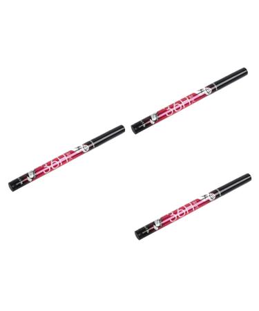 Beavorty 3pcs Black Makeup Pen Liquid Cosmetics Eyeliner Waterproof Eye 1 count (Pack of 1) As Shownx3pcs